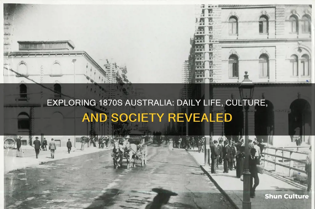 what was life like in 1870 australia