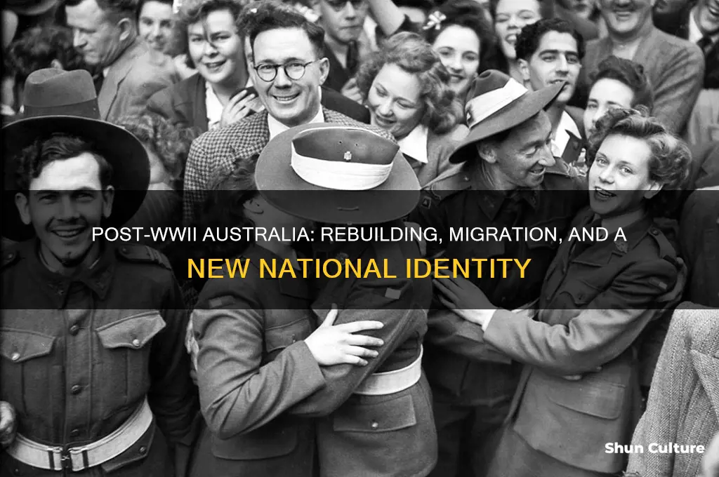 what was life like in australia after world war 2