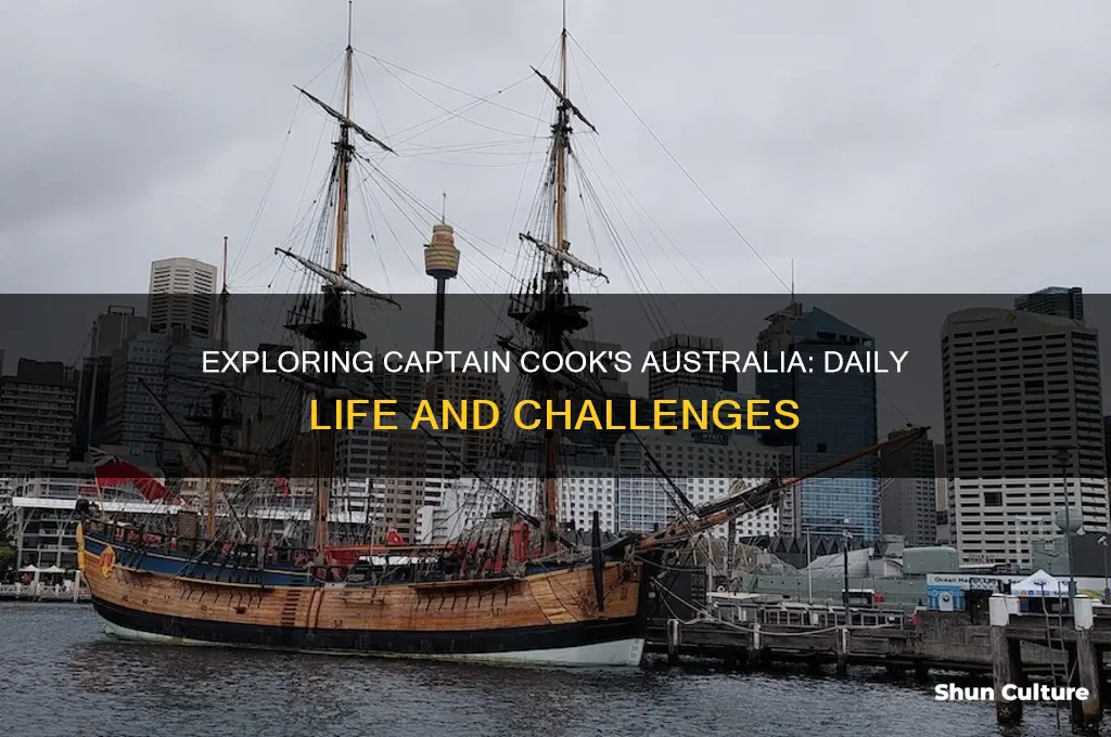 what was life like in australia for captain cook