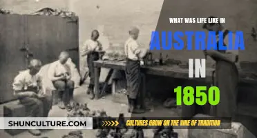Life in 1850s Australia: Gold Rush, Growth, and Cultural Shifts