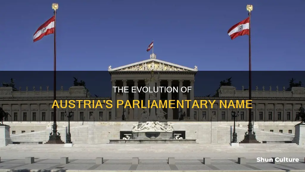 what was parliament called in austria