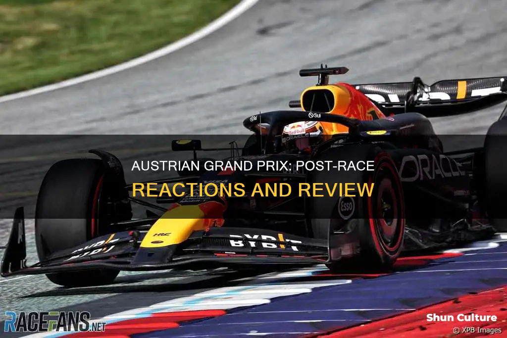 what was said at austrian grand prix