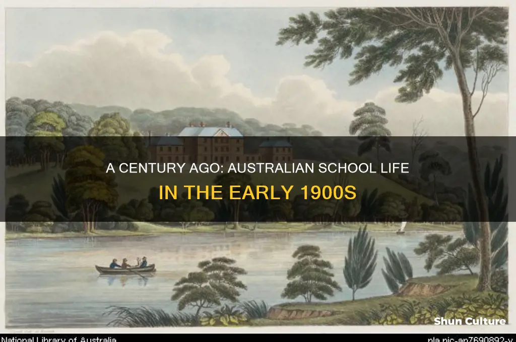 what was school like 100 years ago in australia