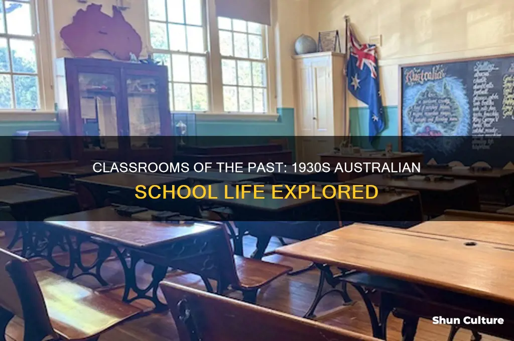 what was school like in the 1930s in australia