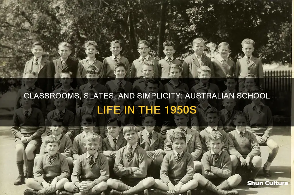 what was school like in the 1950s in australia
