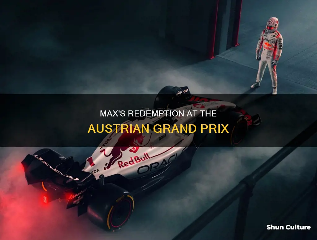 what was special about the austrian grand prix for max