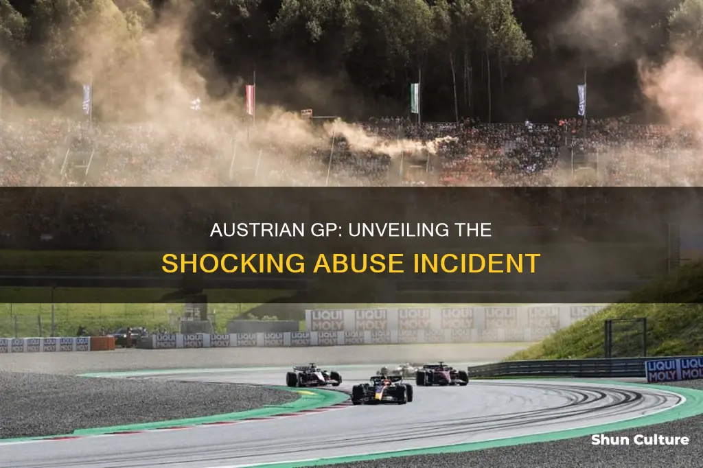 what was the abuse at austrian grand prix