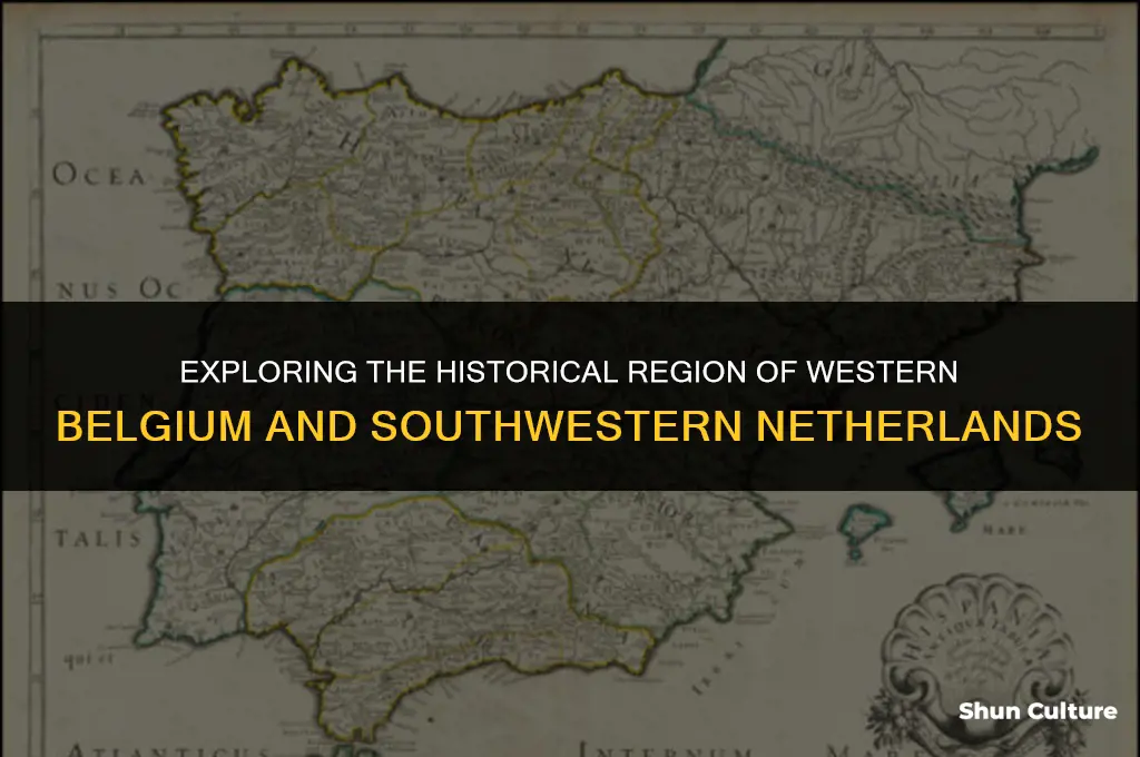 what was the area of western belgium southwestern netherlands