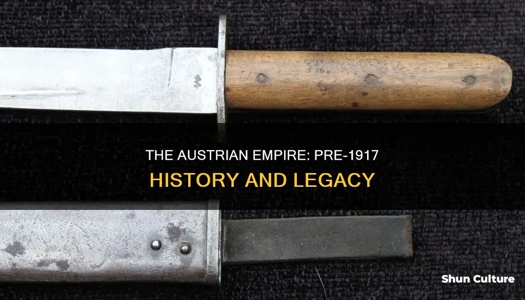 what was the austrian empire before 1917