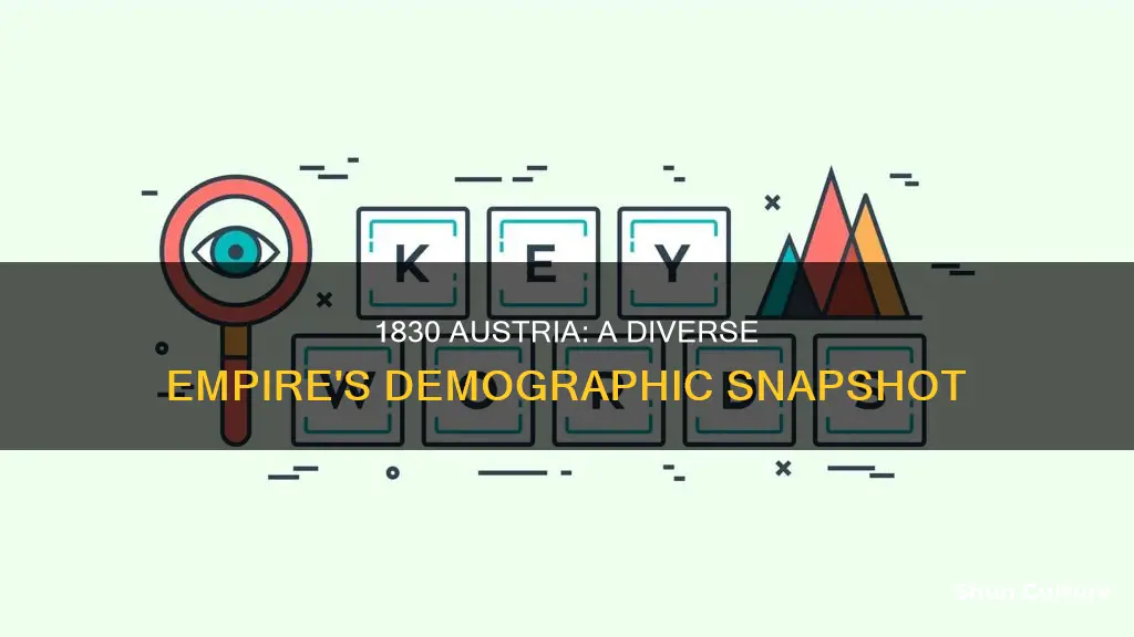 what was the austrian epmpires population like in 1830