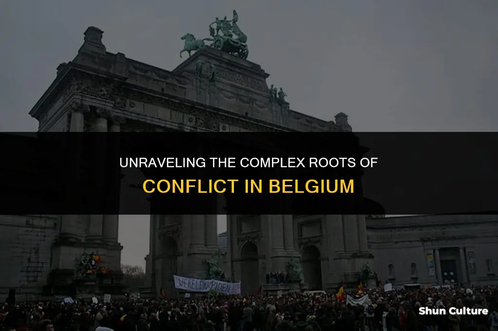 what was the cause of conflict in belgium