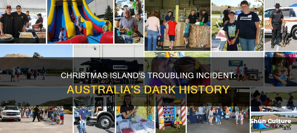 what was the christmas island incident in australia