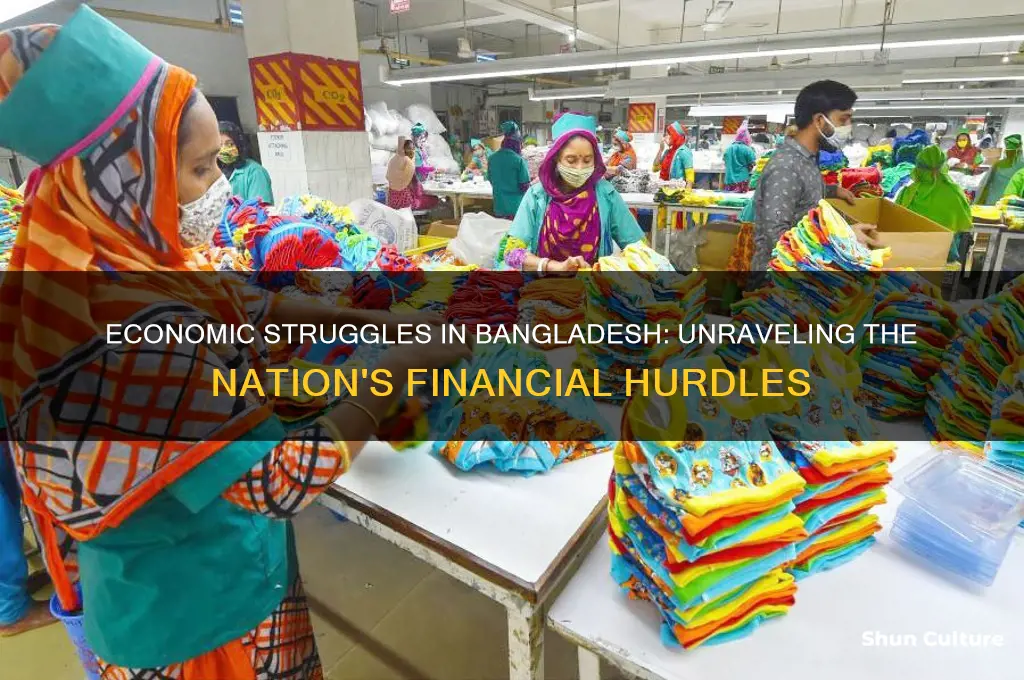 what was the economic challenges in bangladesh