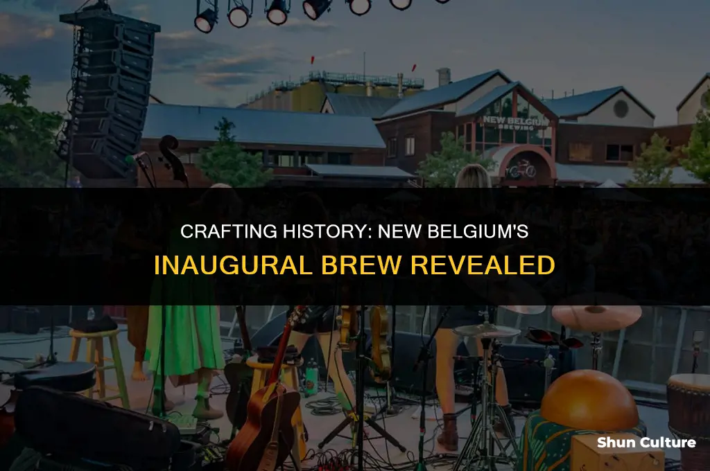 what was the first beer made by new belgium