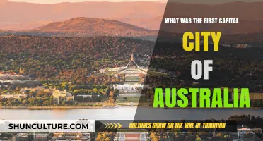 Unveiling Australia's Origins: The Surprising First Capital City Revealed