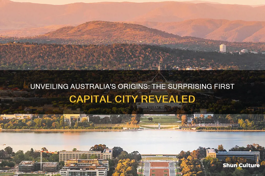 what was the first capital city of australia