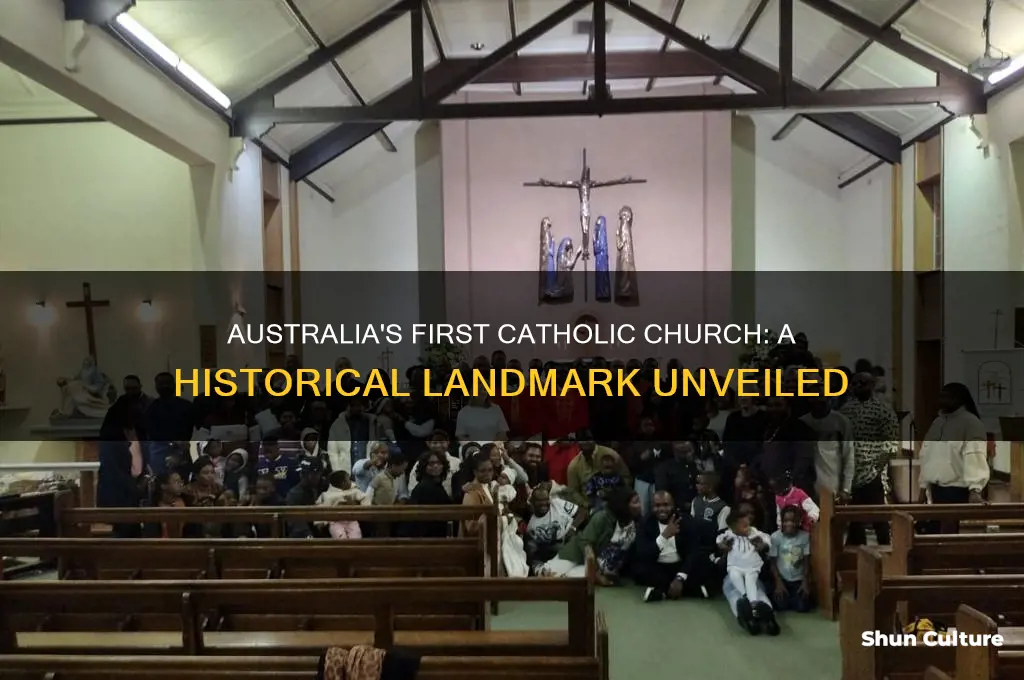 what was the first catholic church built in australia