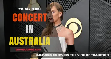 Australia's Inaugural Live Music Event: Uncovering the First Concert