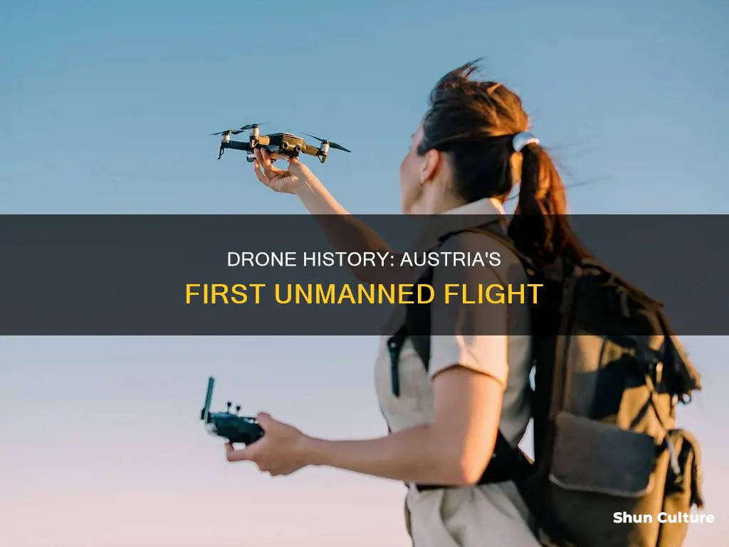 what was the first drone in austria