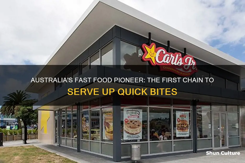 what was the first fast food chain in australia