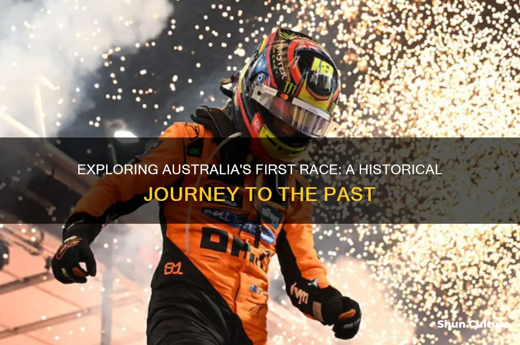 what was the first race in australia