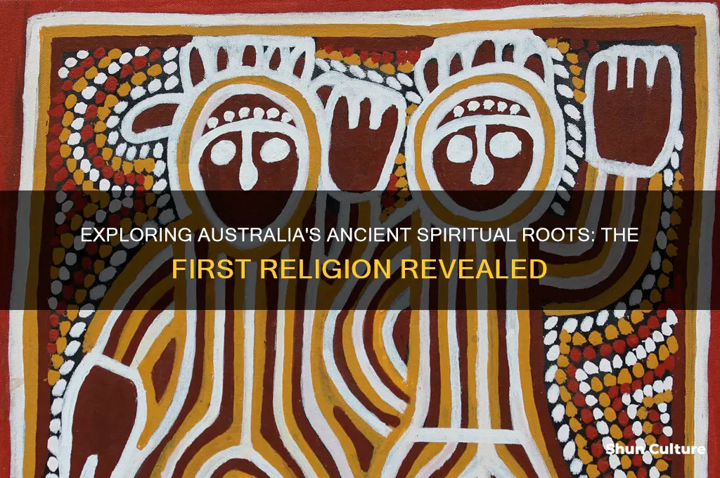 what was the first religion in australia