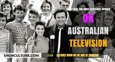 The First Words on Australian TV: A Historic Broadcast