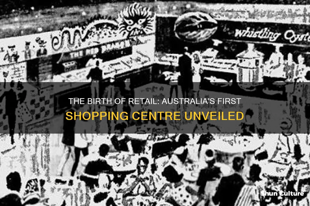 what was the first shopping centre in australia