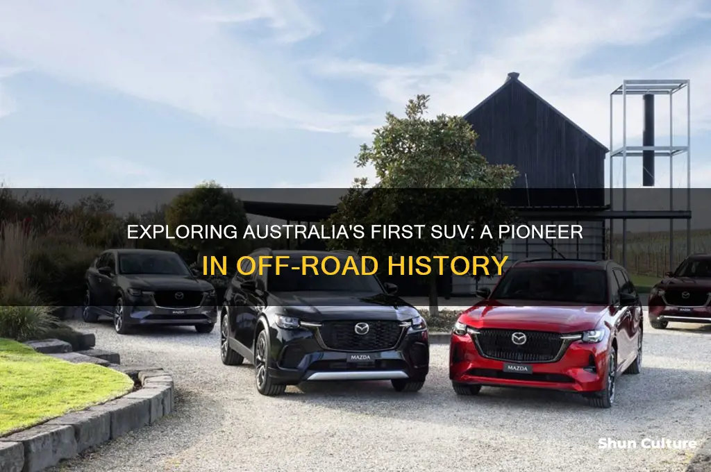 what was the first suv in australia