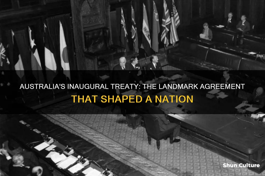 what was the first treaty in australia
