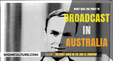 Australia's First TV Broadcast: A Historic Milestone in Media