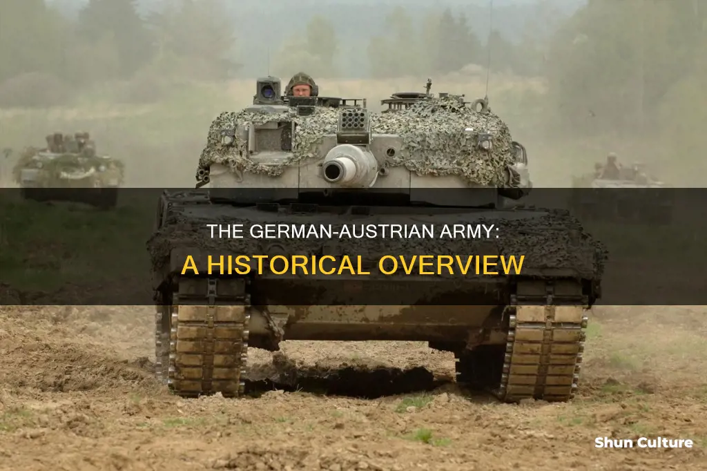 what was the german-austrian army