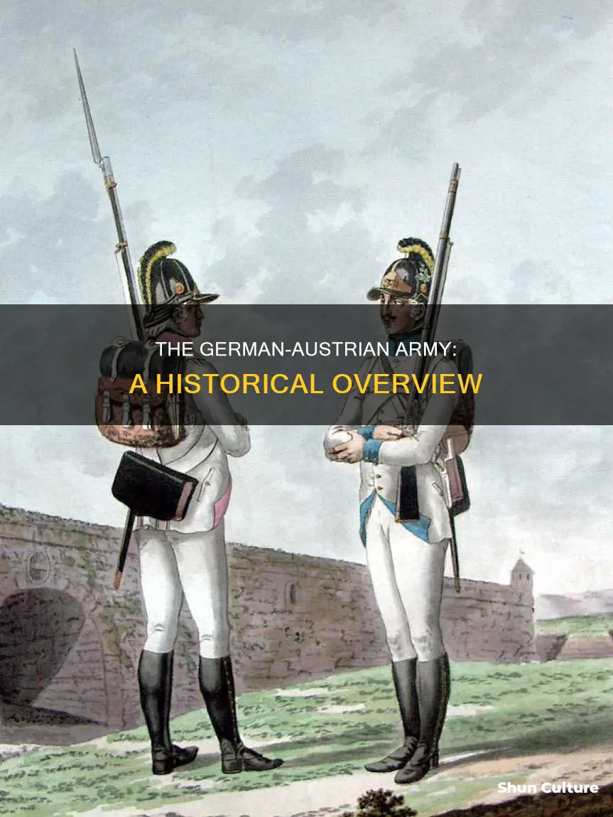 what was the german-austrian army