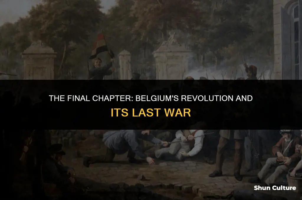 what was the last war of the belgium revolution