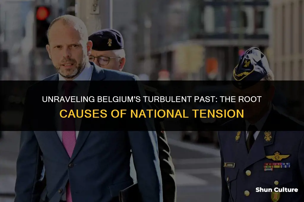 what was the major cause of tension in belgium