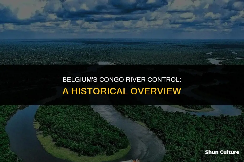 what was the name of the river belgium controlled