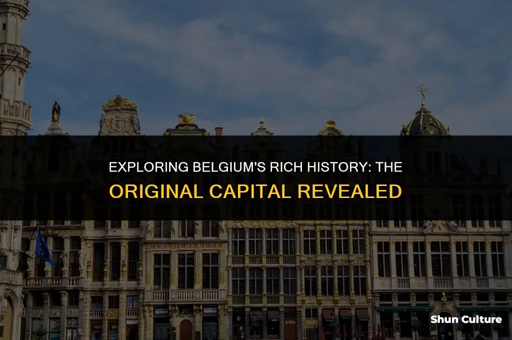 what was the original capital of belgium