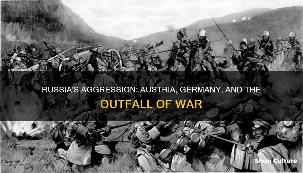 what was the outome for russia attacking austria and germany