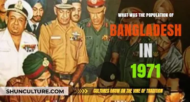 Bangladesh's 1971 Population: Uncovering the Historic Demographic Milestone