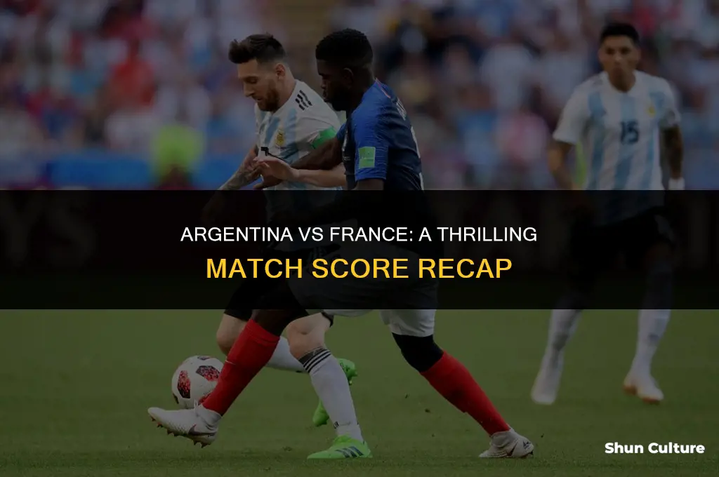 what was the score argentina vs france