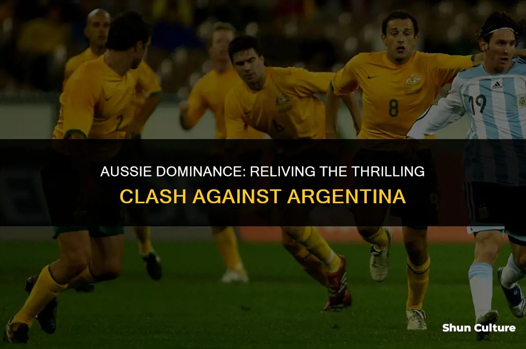 what was the score australia vs argentina