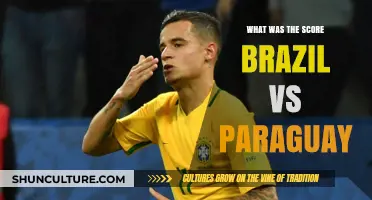 Brazil vs Paraguay: Final Score and Match Highlights Revealed