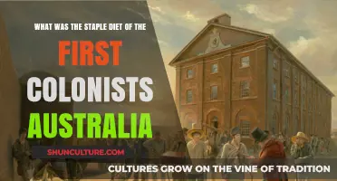 Exploring the Staple Diet of Australia's First Colonists: A Historical Journey