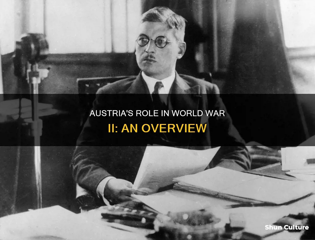 what was the start with austria and world war ii
