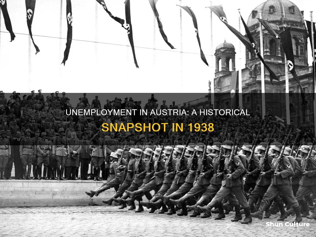 what was the unemployment rate in austria in 1938