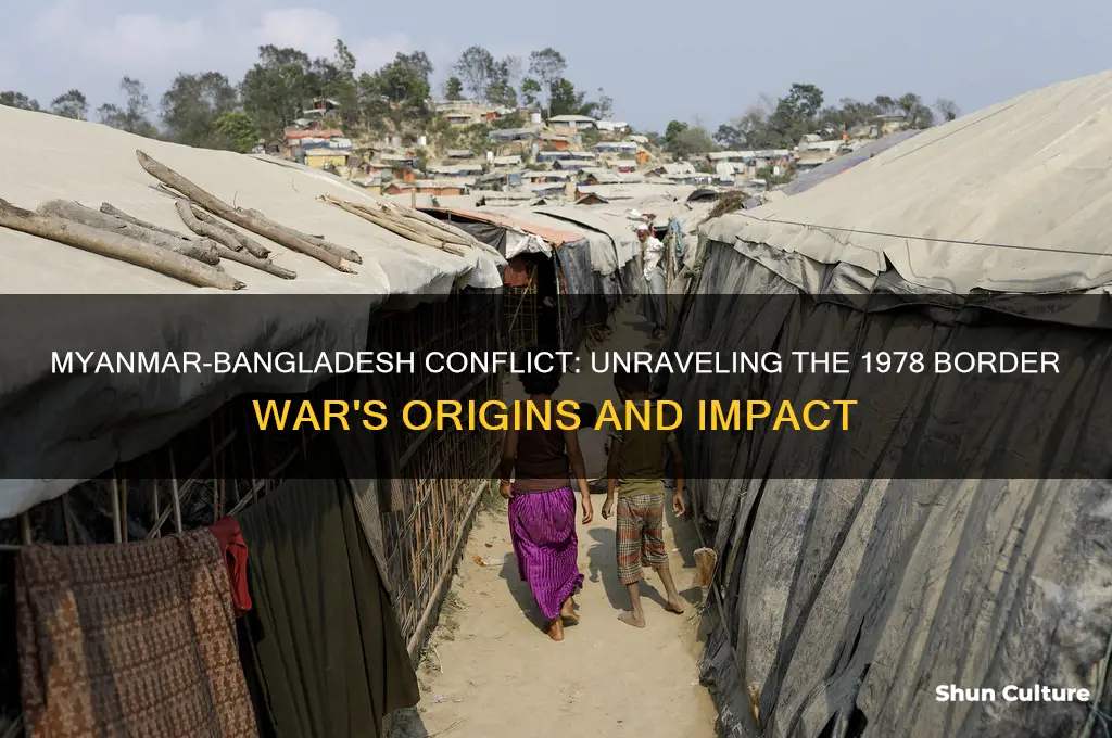 what was the war between myanmar and bangladesh