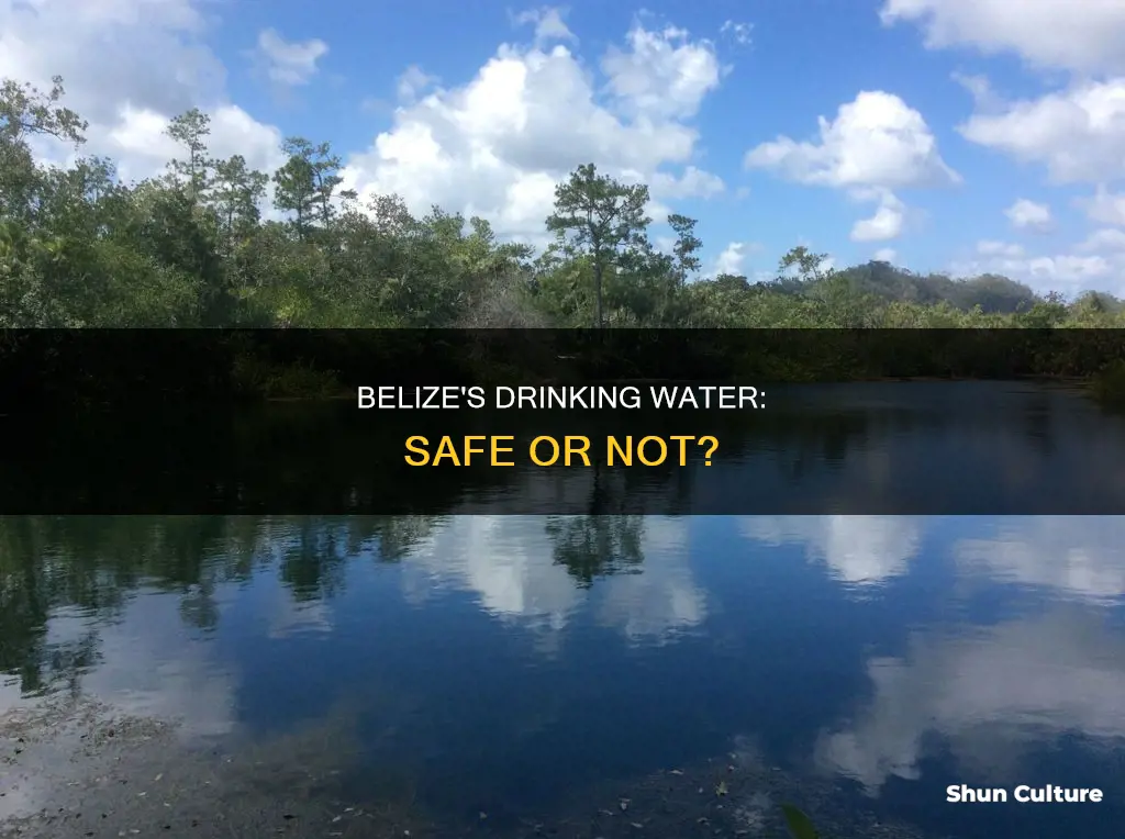 what water to drink in belize