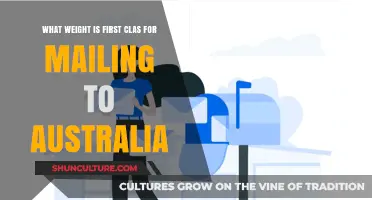 Mailing to Australia: First-Class Weight Limits and Guidelines Explained