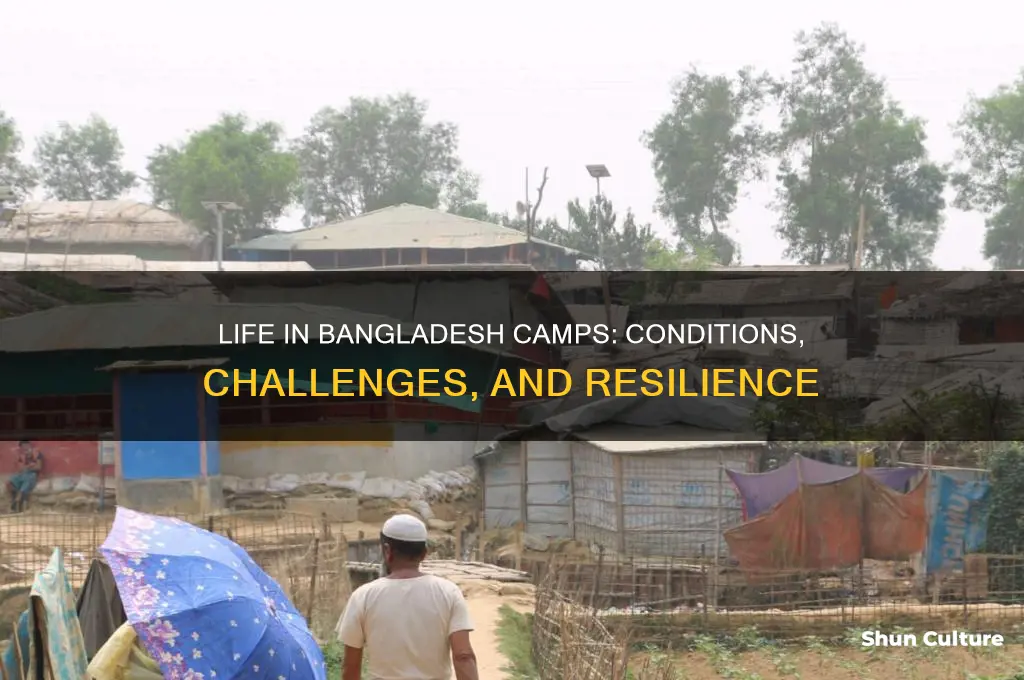 what were the camps like in bangladesh
