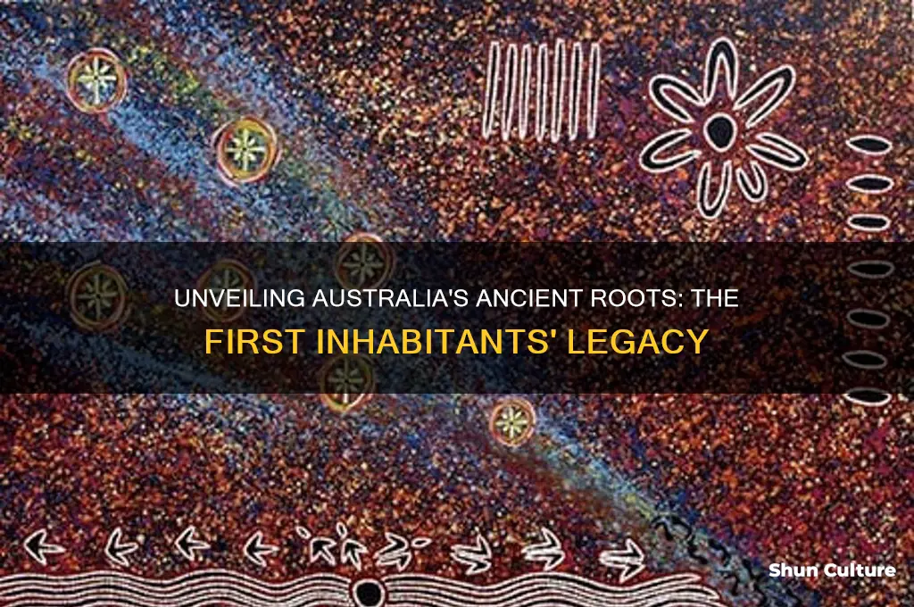 what were the first inhabitants of australia known as